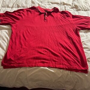 Gently Used Foot Locker Men’s Short-Sleeved Red Polo Shirt